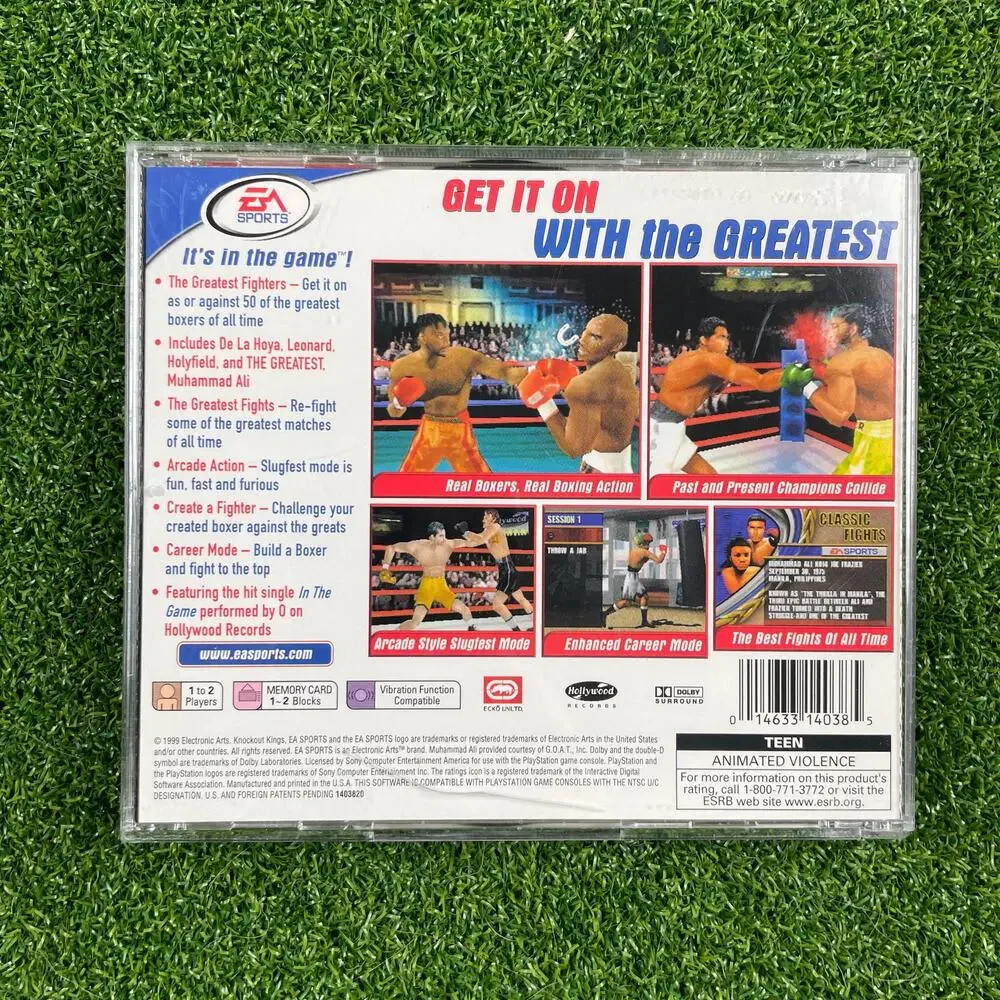 Knockout Kings 2000 (Sony PlayStation 1, 1999) CIB